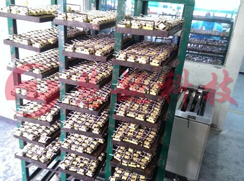 Tunnel furnace drying line